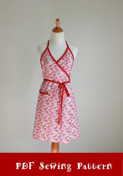 The Urban Wrap Sewing Pattern by Modern Vintage Designs