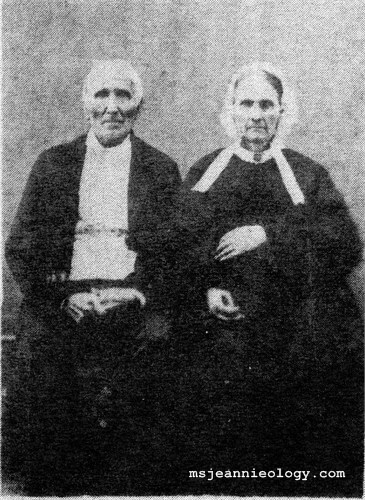 Fourth Great Grandparents Maria & Garret