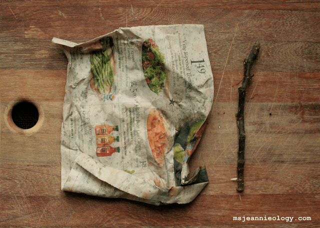 After 4 weeks in a ziploc bag!