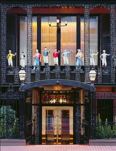 The 21 Club in Manhattan - now over 80 years old!