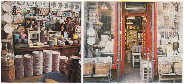 Fishs Eddy in the early years. Photo courtesy of the Fishs Eddy blog, Table of Content. Click the picture to read more...