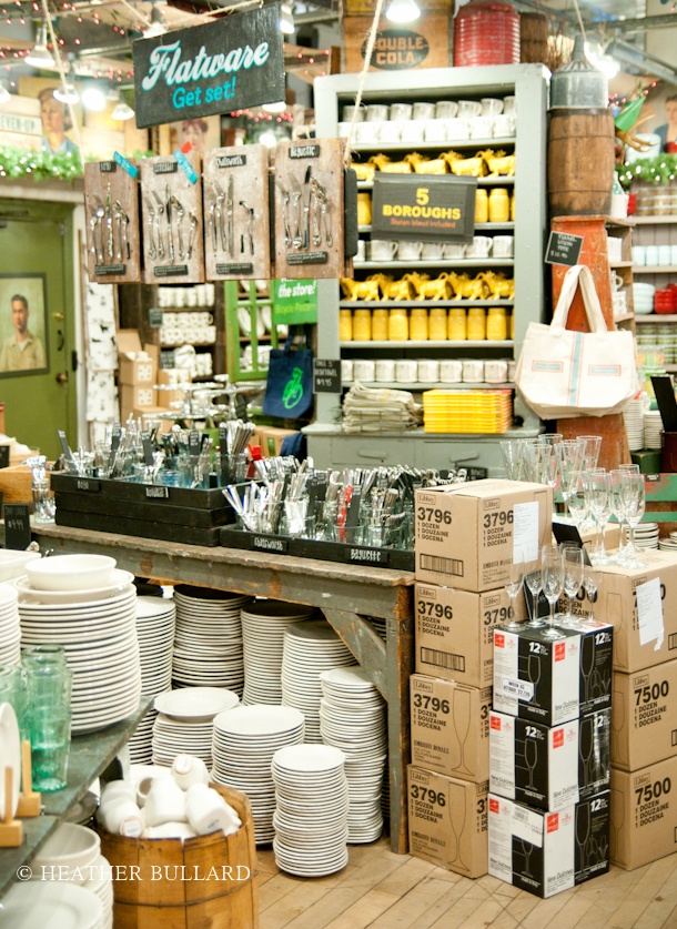 Even the cardboard boxes seem to fit right in! Photo by Heather Bullard.