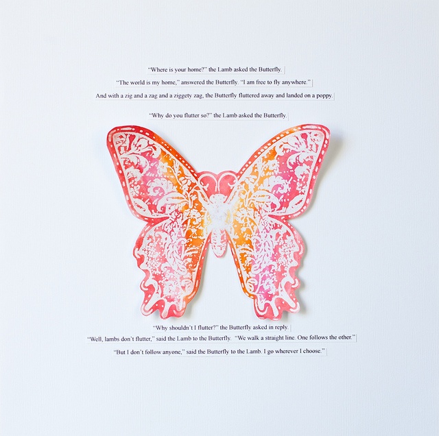 The Lamb and the Butterfly via pinterest