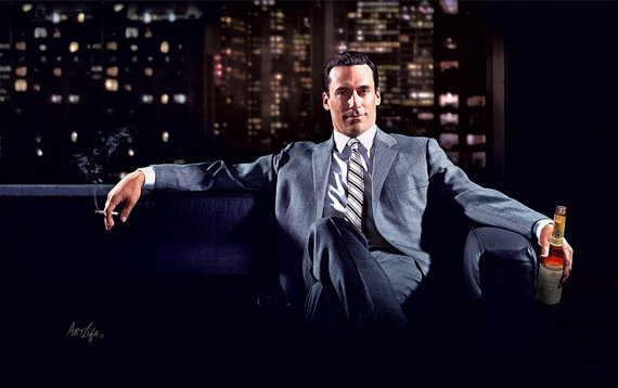 The Power of Persuasion, Don Draper Mad Men  Art Print by GalleryArtLife