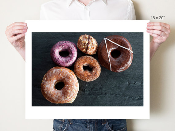 Doughnut Wall Art by DianaPappas