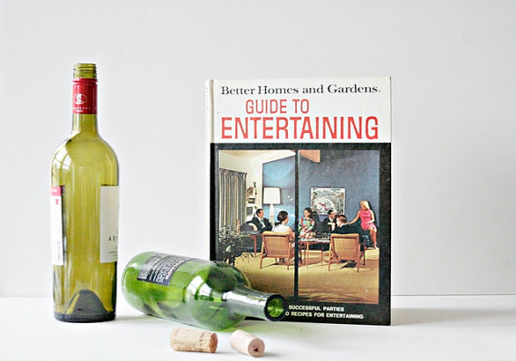 Vintage 1970's Cookbook and Entertaining Guide