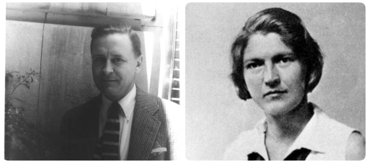 F. Scott & Zelda around the time of the book's setting.