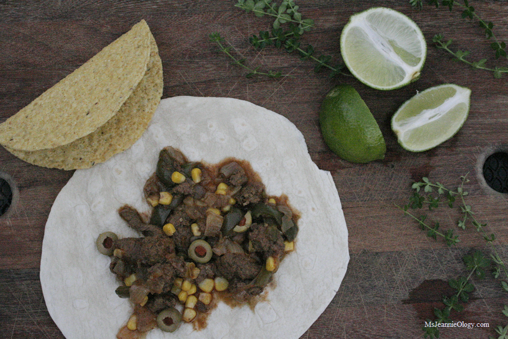 Mexican Beef with Olives