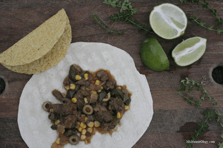 Mexican Beef with Olives