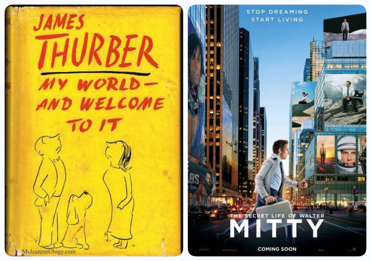 The Secret Life of Walter Mitty was a short story written by James Thurber in 1942 in this collection of his work. The movie starring Ben Stiller was released in 2013. 