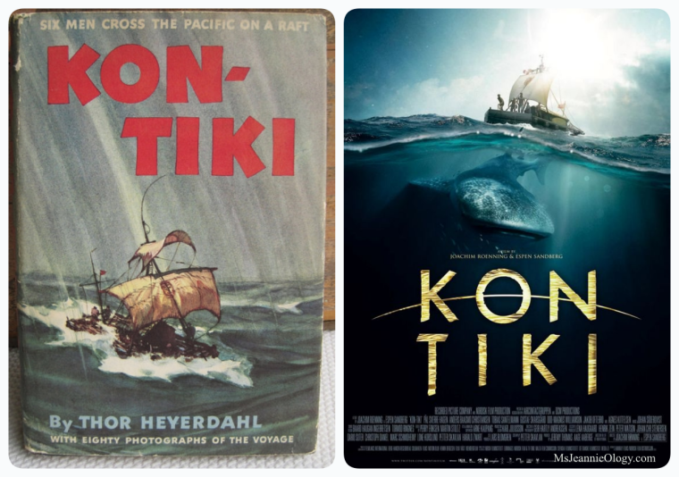 in the late 1940's Thor Hyerdahl defied logic by following the path of KonTiki across the ocean on a primative sailing vessal. He published his account of the experience in 1953. In 2012 a group of Scandinavian filmmakers brought the nail-biting, edge of your seat experience and infectious spirit of adventure to the big screen.
