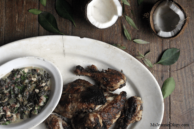 Pota with Chicken and Ginger