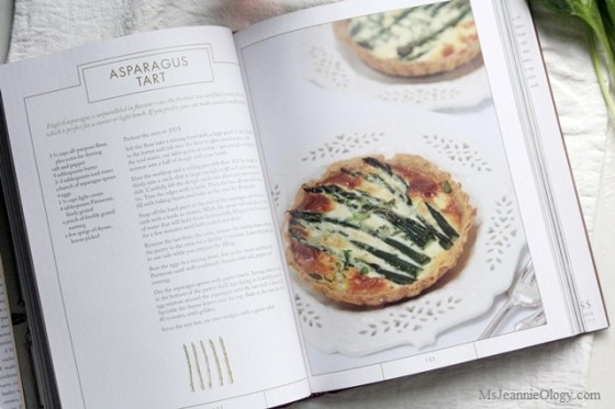 Asparagus Tart - Downton Abbey style!