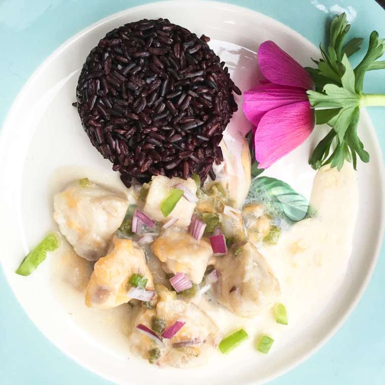 Fiji Cod fiji cream sauce – In the Vintage Kitchen: Where History Comes To Eat