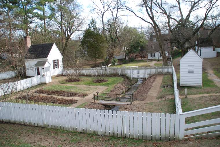 The Colonial Kitchen Garden Then and Now In the Vintage Kitchen