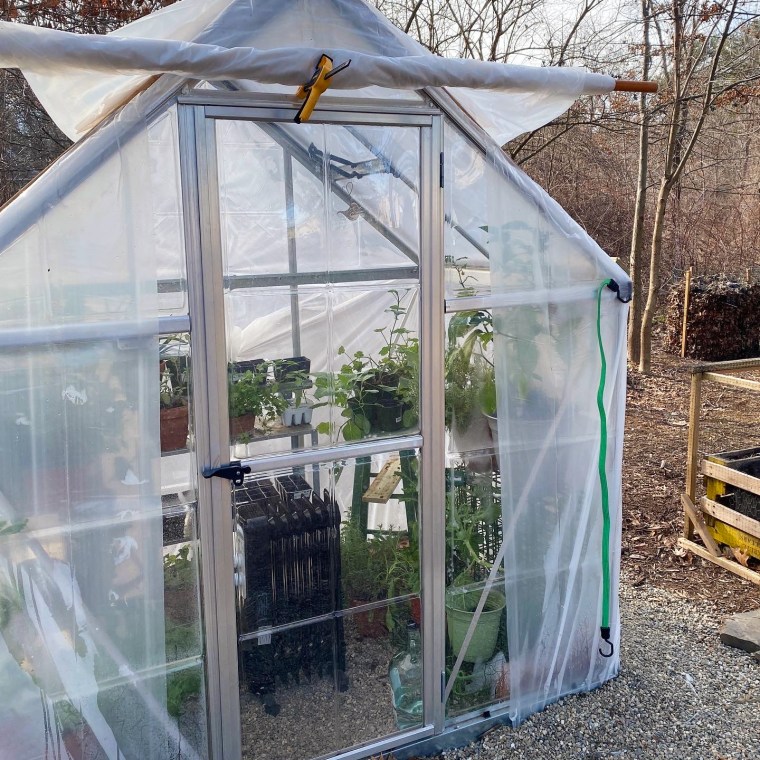 Winterization Method Using Cloth The Greenhouse Diaries Entry #6: How to Keep a Greenhouse Warm in ...